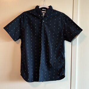 Denim & Flower Ricky Singh Short Sleeved Button Down , Size M